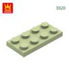88Pcs/Lot 3020 2x4 Basic Construction Bricks Colorful Traditional Parts Works With featuring Brick DO IT YOURSELF Kids Toy Assembly Gift Idea Box