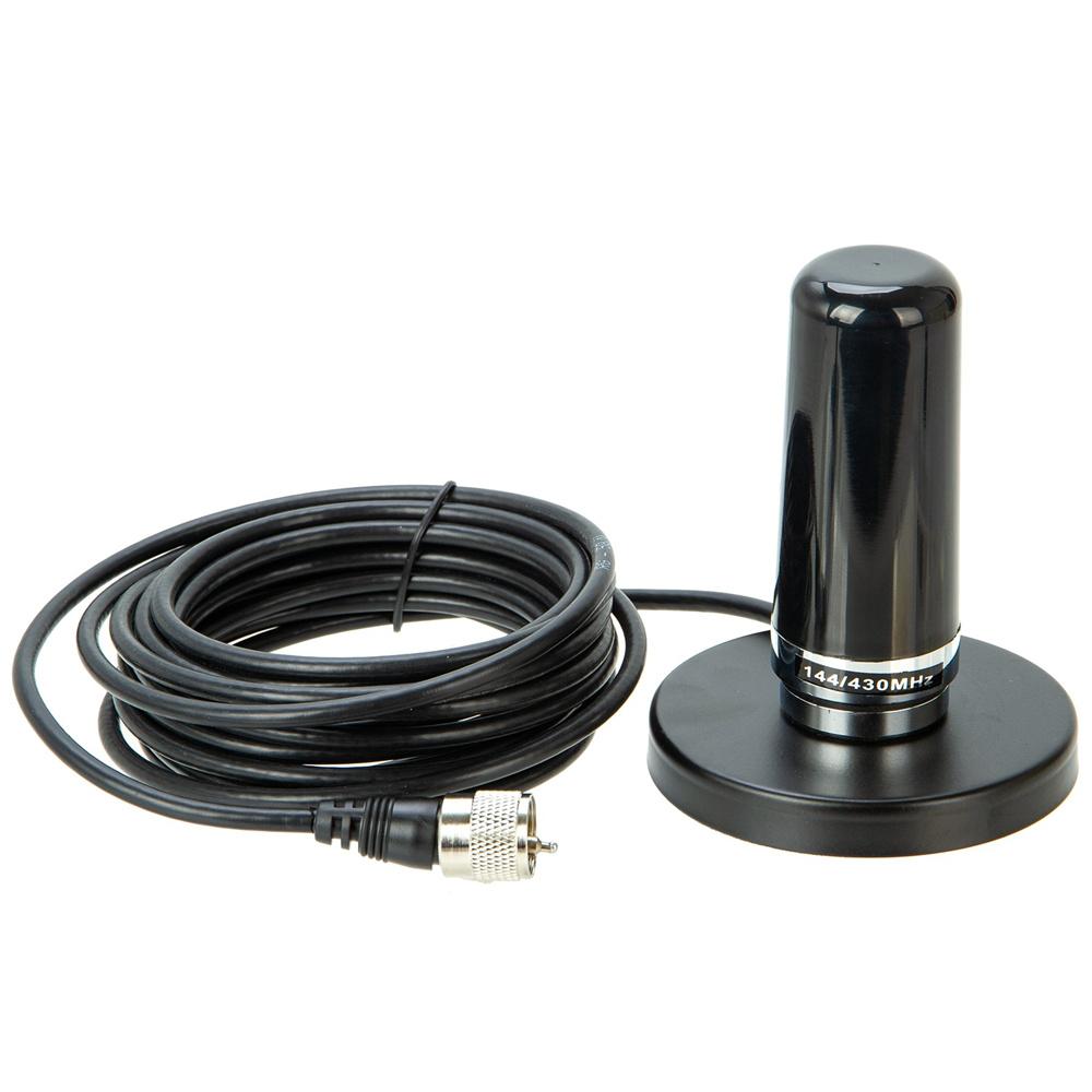 Short Antenna with NB-90 9CM NMO Magnetic Mount Base With 5M PL-259 Coaxial RG-58 Cable