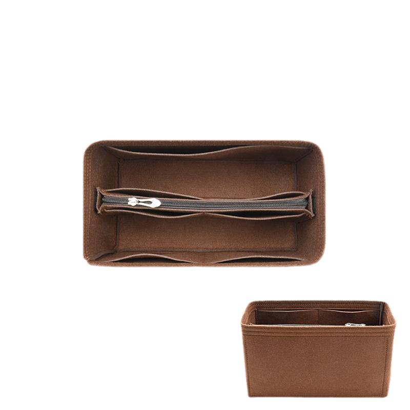 Bayswater Inner Organizer Bag Lightweight Storage Cushion Type Cosmetic Bag Pure Color Home Organization Accessories