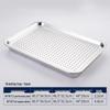 Yunduo Stainless Steel Rectangular Deep Basin and Colander Set