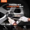 Spindle Nut Socket Tool Kit 1/2 inch Drive 6 Piece Axle Hub Nut Socket Set