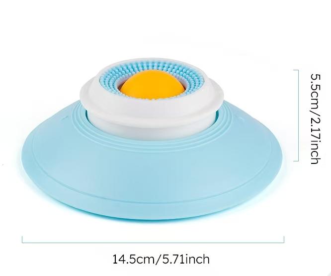 Liquid Slow Dog Bowls Anti-slip Ball-shaped Bone Soup Dog Licking Bowl Licking Bowl for Healthy Eating Non-Slip and Anti-Chokin
