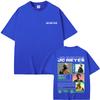 Hot Sale Rapper Jc Reyes Tour 2025 Graphic Print T-shirt Men's Hip Hop Fashion Short Sleeve T-shirts Men Retro Oversized T Shirt