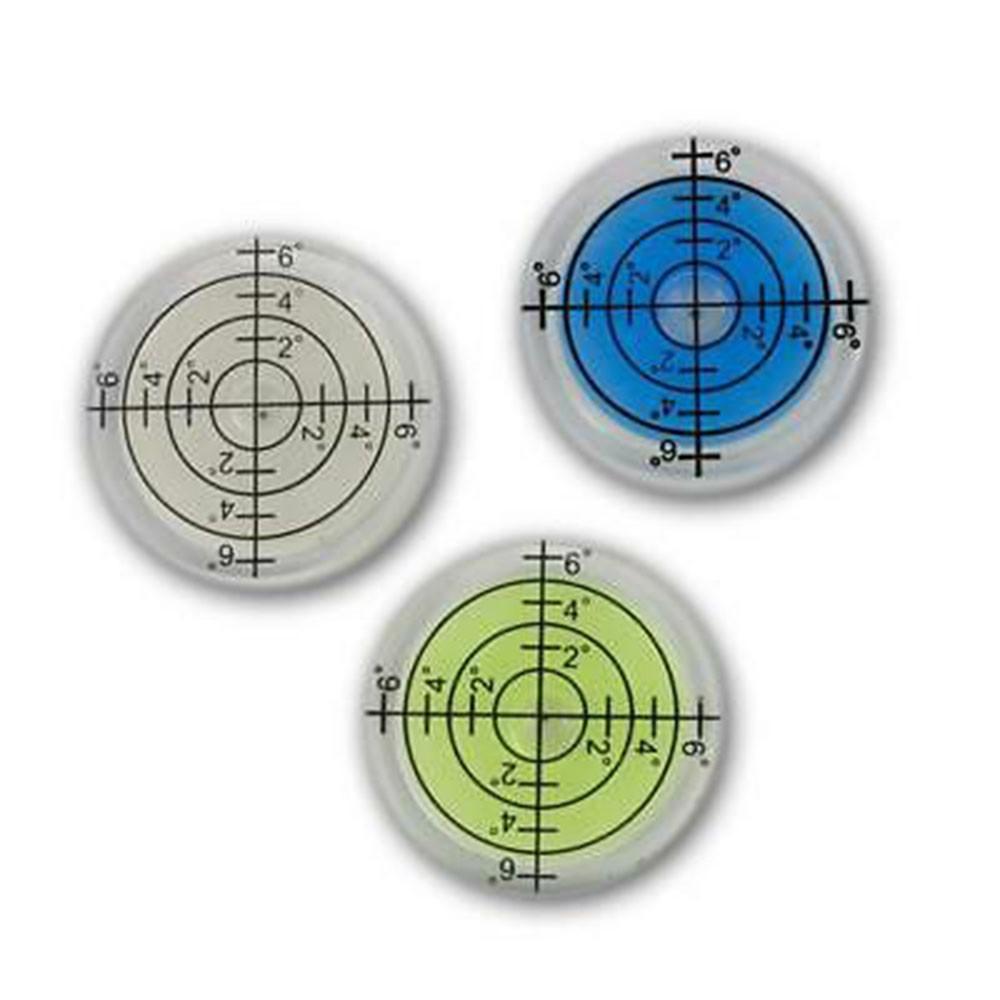 Portable Round Bubble Level for Camera and Tripod Calibration 32mm X 7mm