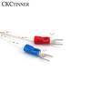 6mm Hole Washer K/E Type Thermocouple Temperature Sensor Probe 1/2/3/4/5M Cable For Industrial Temperature Controller