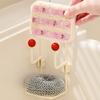 Rustproof Kitchen Sink Organizer Iron Soap Stand Organizer Holder Sink Drying Rack  No Drill