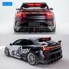 Zeekr 001 Body Kit: Carbon Fiber Front Lip, Side Skirts, Rear Diffuser, Spoiler, Roof Spoiler.