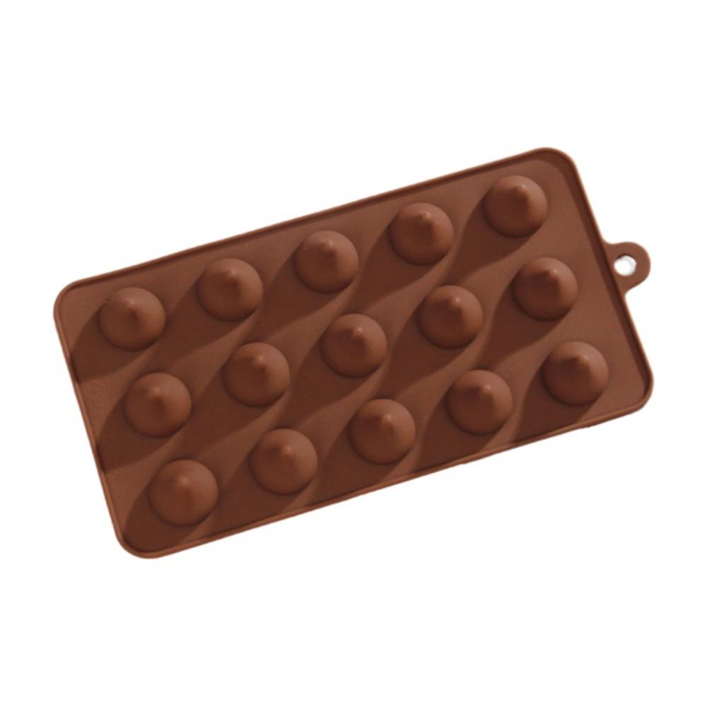 Handmade Design Silicone Chocolate Mold Non-Stick Surface Pudding Mold  Dessert Baking