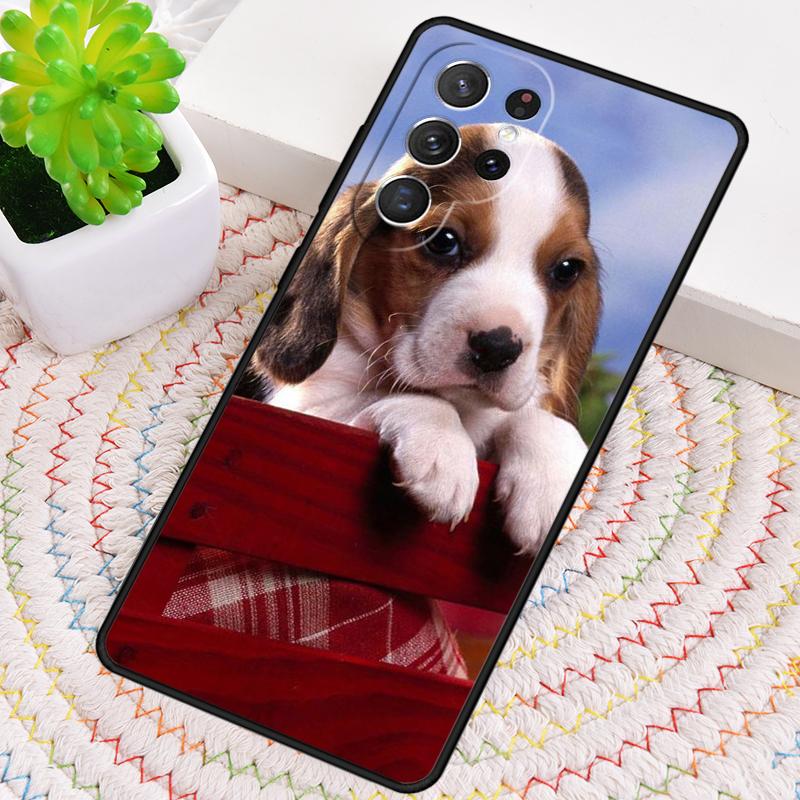 Beagle Dog Lovely Puppy Puppies Phone Case for Samsung Galaxy note 10 pro S26 Ultra S23 S24 FE S25 S21 S22 PLUS shockproof Cove