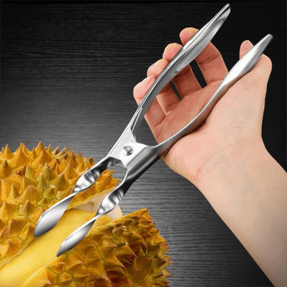 Built-in Spring Durian Shell Cracker Effort-saving Watermelon Melon Opening Pliers Commercial