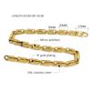 316L Stainless Steel Chunky Chain Necklace Set S Hoop Clasp Big Heavy Link Chain Choker Necklace Statement Cool for Men Women