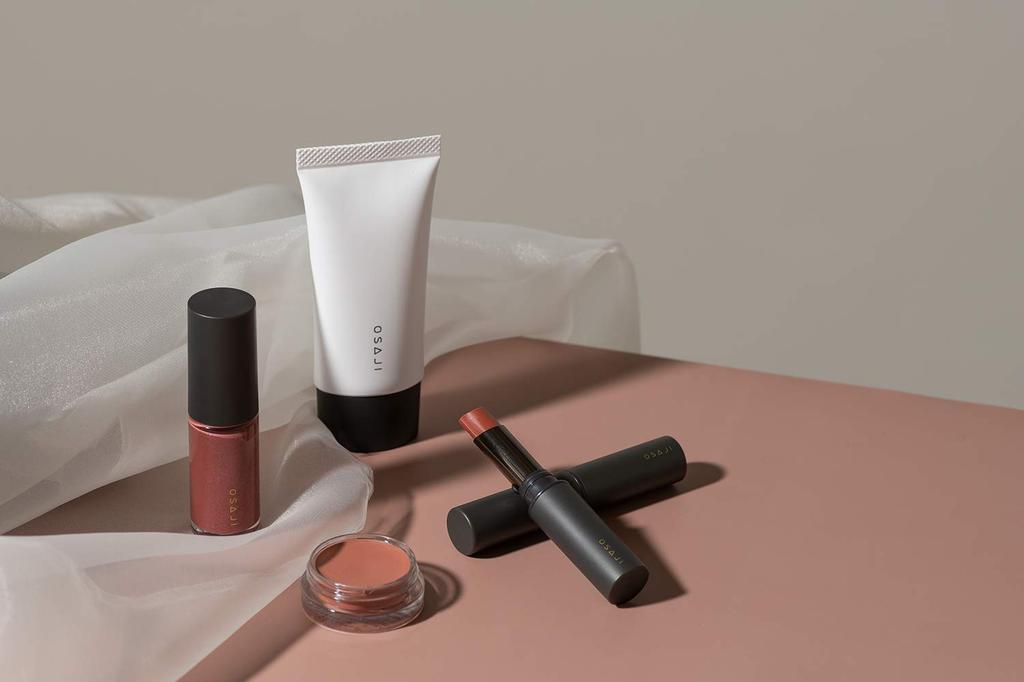 OSAJI Cream Nuance Face Color Transparent That Blends Into the Smearing Color and 01 Sugata "Non-sticky / Skin, Moisturizing, Gloss" 5.5g /