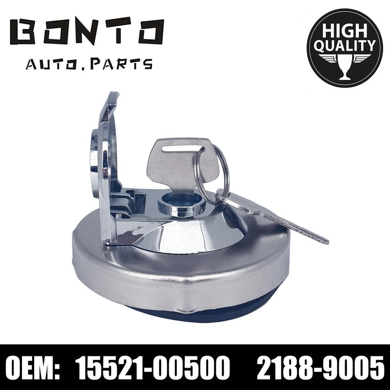 BONTO Fuel Tank Cap with 2 Keys for Takeuchi TB016 TB015 TL250 TL120 Replace 15521-00500 2188-9005 4363380