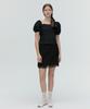 Sopeuteuseoul Soft Sandwich Square Blouse [Black]