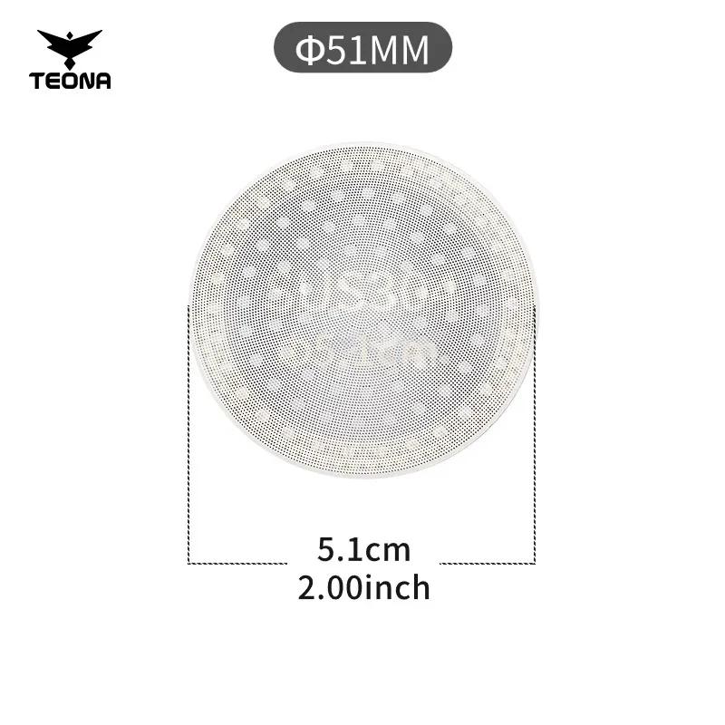 Reusable Coffee Filter Screen 51mm 53mm 58mm Durable Mesh Contact Shower Puck Screen Espresso Machine Tool for Baristas
