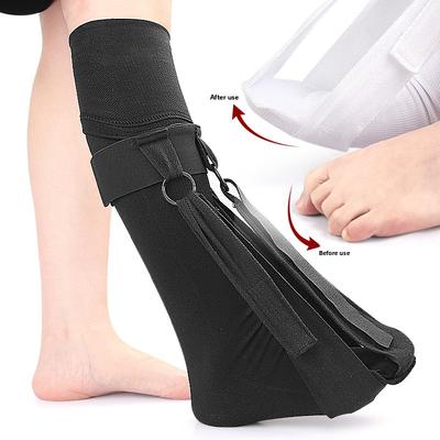 Cinghie Laterali Anti-Cedimento del Piede Calzini a Compressione Tensile Poggiapiedi Pressione Elastica Fascite Plantare Rimovibili