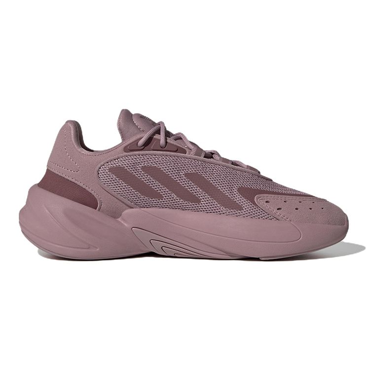 Adidas Originals Ozelia J Non-Slip Wear-Resistant Low-Top Sports Casual Shoes Kids Sneakers Purple Red GW3322