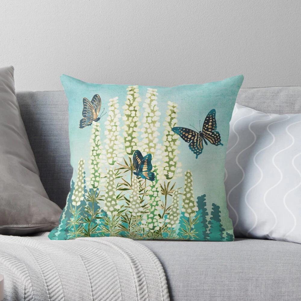 Bedroom Living Room Sofa Bed Decoration Abstract Landscape Pattern Home Pillow Cover Cushion