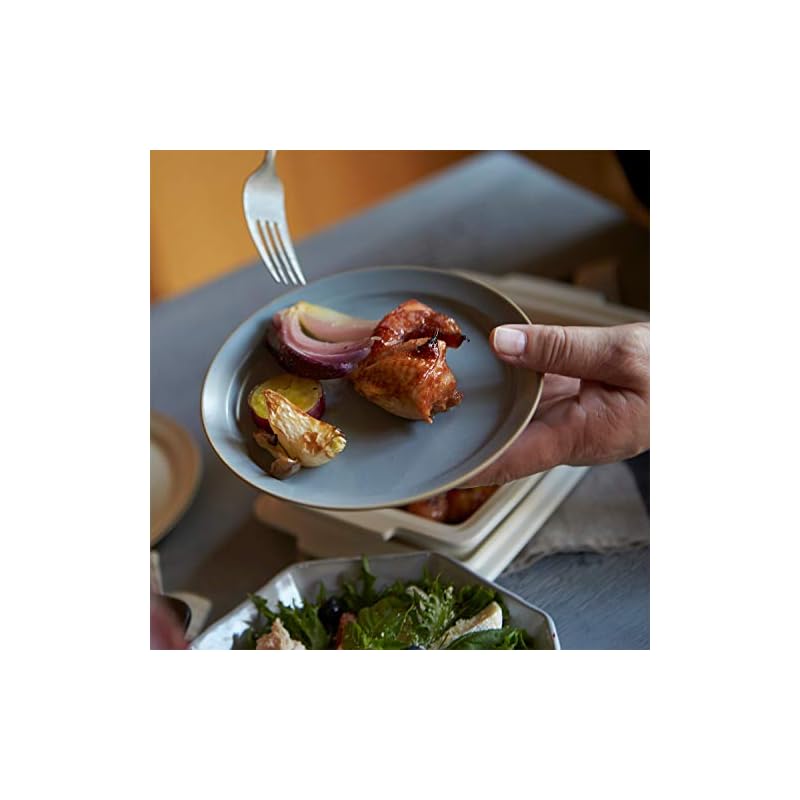 TAMAKI Plate S Edge Line Blue, Diameter 16.1 x Height 1.8cm, Microwave and Dishwasher Safe, T-889121
