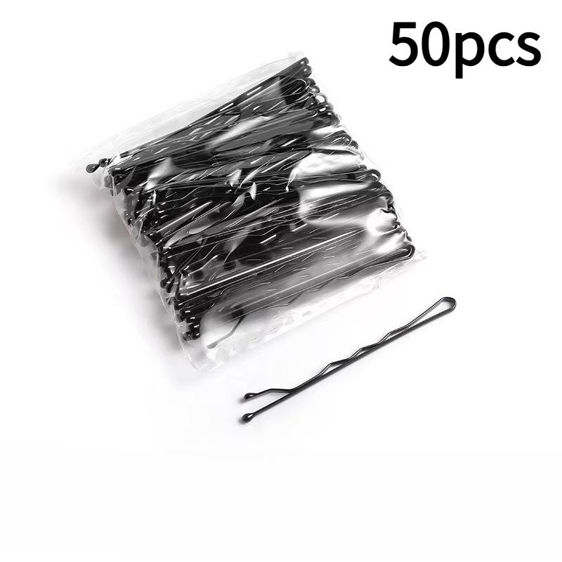 

50pcs Single Row Wave Hair Clips | Fashionable Hair Accessories for Women and Salons, Ideal for Weddings, and Everyday Use