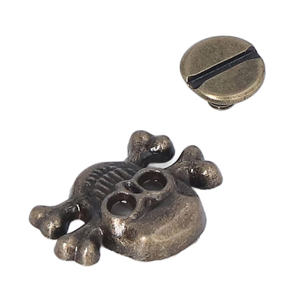 80 Sets Skull Rivets Gothic Style Beautiful Fashionable DIY Rivet Accessories for Making Shoes Belts LsX1418W