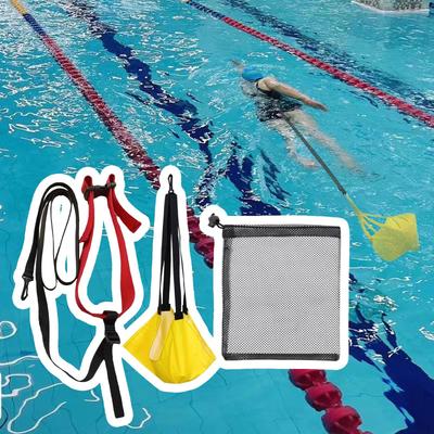 Aquatic Resistance Training Kit Swim Parachute Adjustable Gear for Water Activities