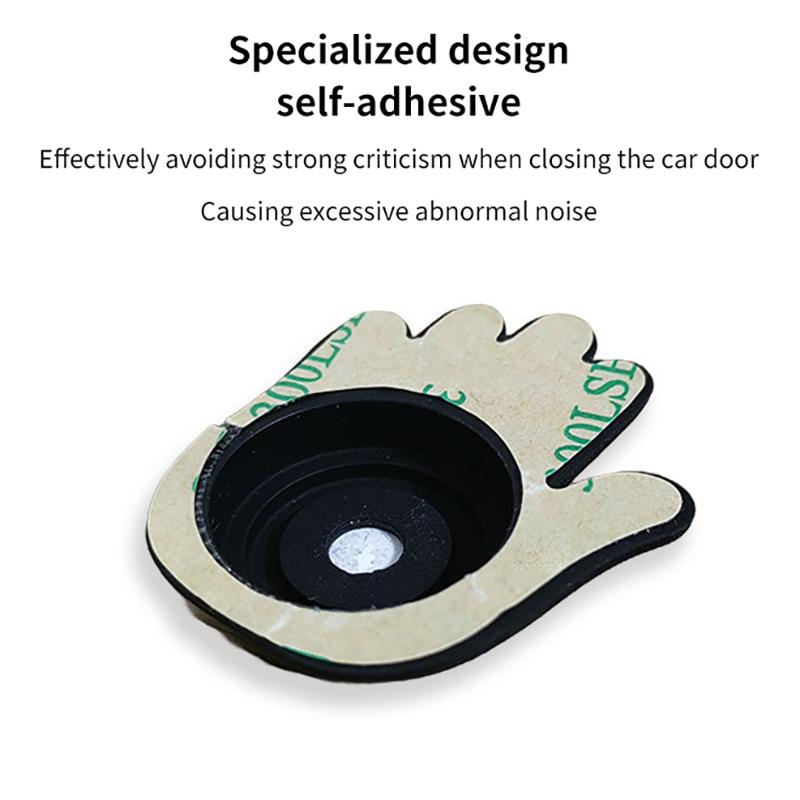 Car Door Shock Absorber Silicone Pads Universal Anti Shock Pad Car Door Protector Stickers Anti Collision Gasket Buffer 10/20Pcs