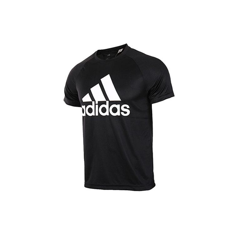 Adidas T Shirts Men's Crew Neck Moderate Straight Fit BK0937
