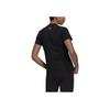 Adidas Breathable Casual Printed Logo Sports Short Sleeve T-Shirt Women Tops Black HB7127