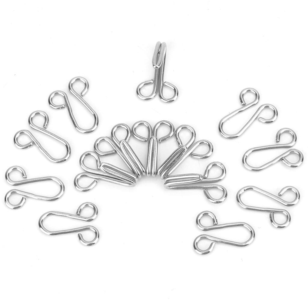 10 Pcs Fur Coat Hook Fasteners Sew for Over Coat Underwear