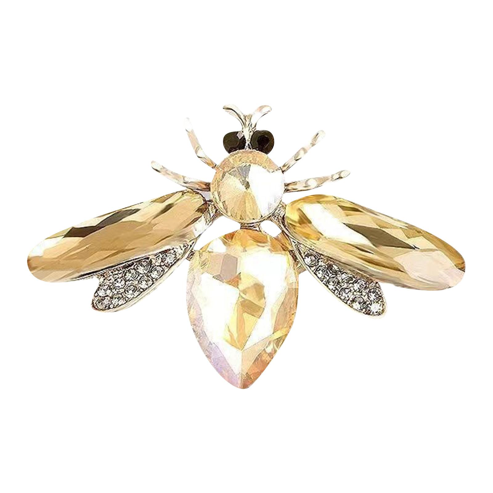 

Высококачественный женский дизайн, ретро-булавка в виде пчелы, аксессуары для украшения шарфа, брошь One Size золотой