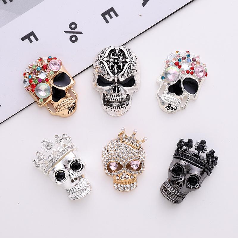 Grenzüberschreitender Halloween-Schmuck mit Totenkopf: Geisterfest DIY Luftauslass-Ornamente & Kleine Geschenke