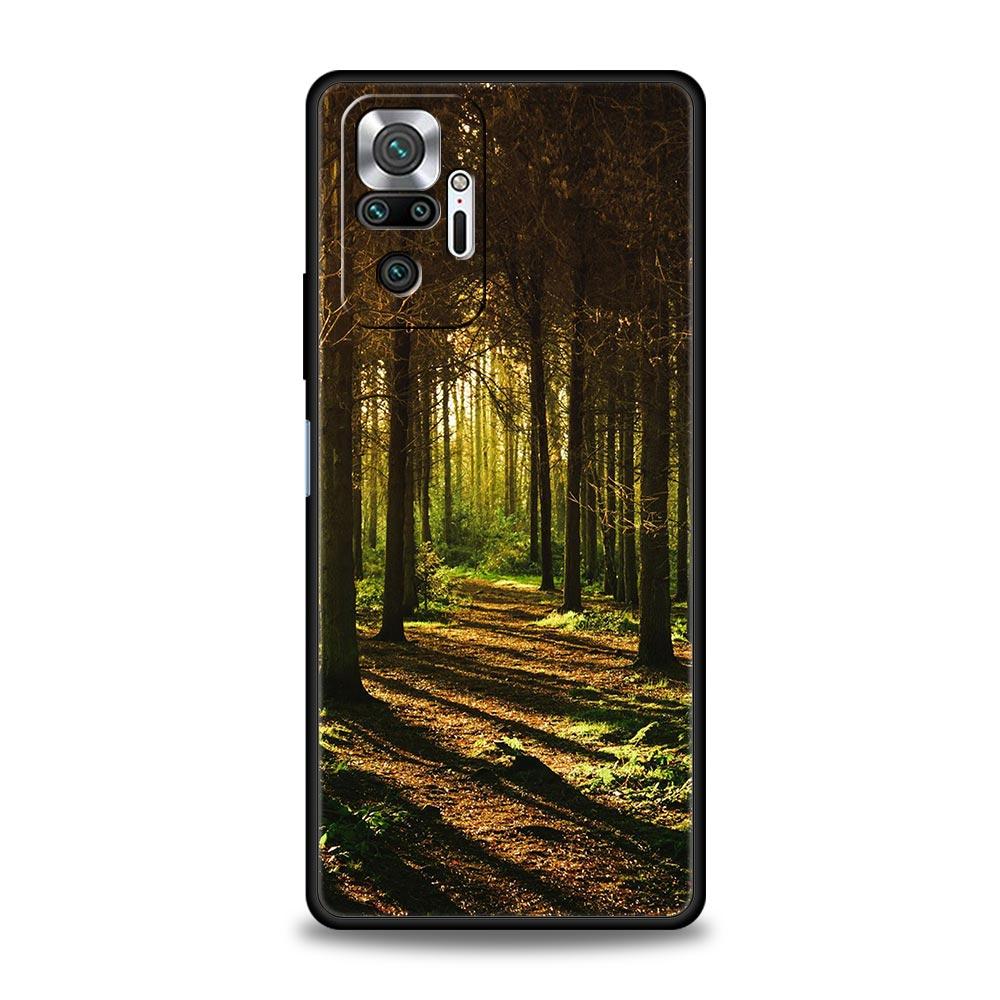 

Чехол для телефона Forest Beach Sunrise Nature для Xiaomi Redmi Note 12 5G 12 11 10 Pro 4G 10C 9S 9 8 7 9T 8T 9C 9A 8A 10S игровой чехол Redmi Note 10Pro
