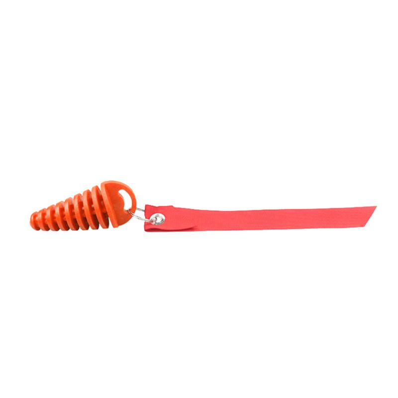 Exhaust Pipe Stopper Blow-Down Silencer Plug Exhaust Muffler Waterproof Wash Plug Silicone Off-Road Motorcycle Keychain
