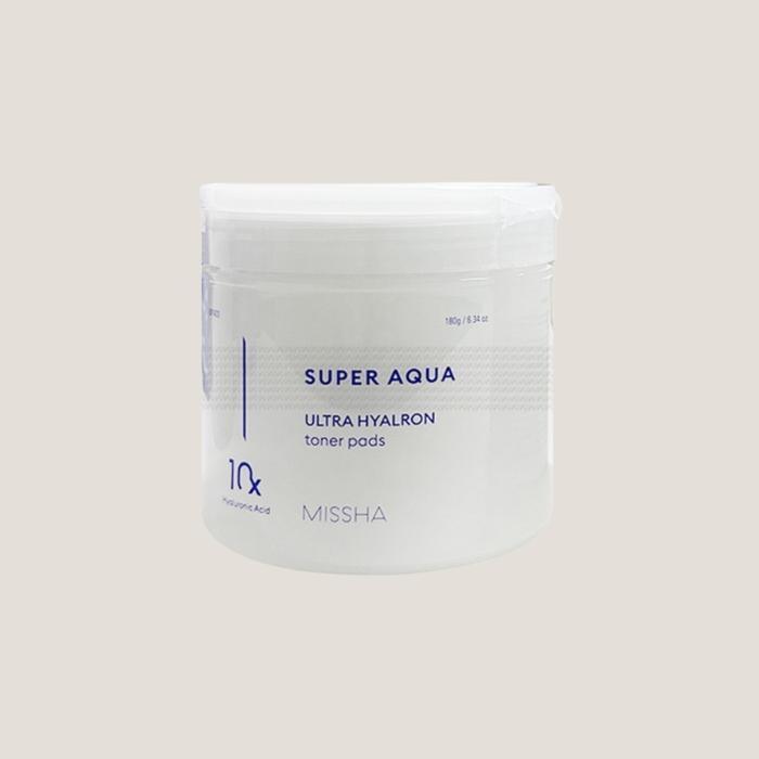 Super Aqua Ultra Hyaluronic Toner Pads (90 sheets, 2 packs) (43298869)