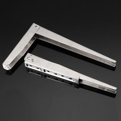 Heavy Duty Stainless Steel Folding Support Bracket Wall Mounted Shelf Bracket for Temporary Boat Tables Store Shelves Home Use 8