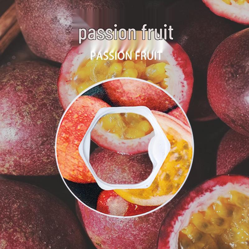 Fruit-Flavored Zero Calorie Water Bottle with Pop-Up Lid and Aroma Ring