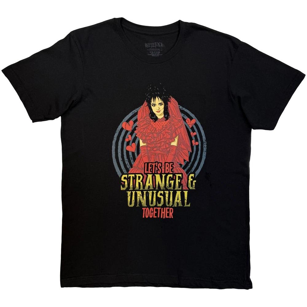 Beetlejuice Strange And Unusual Together Tshirt Unisexs L