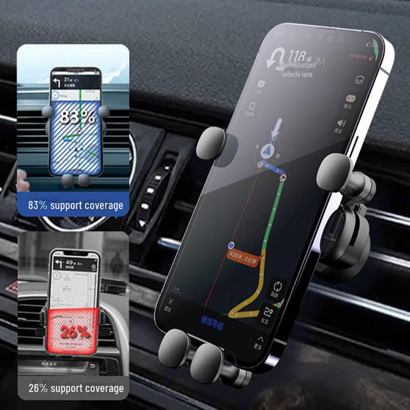 PISEN Car Phone Gravity Sensor Air Vent Holder
