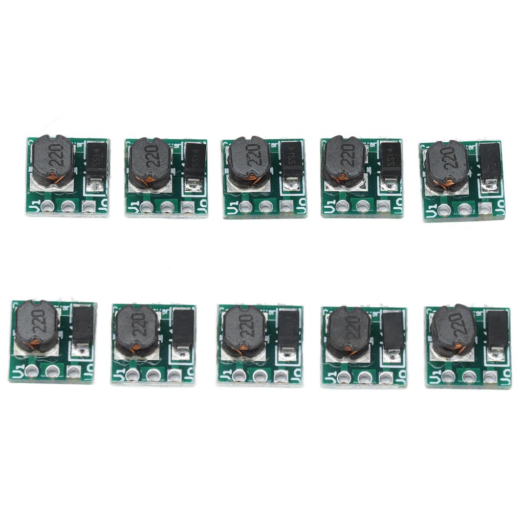 10 buc Modul convertor amplificator CC-CC 1.5V 1.8V 2.5V 3V 3.3V 3.7V 4.2V la 5V Placă amplificatoare T64