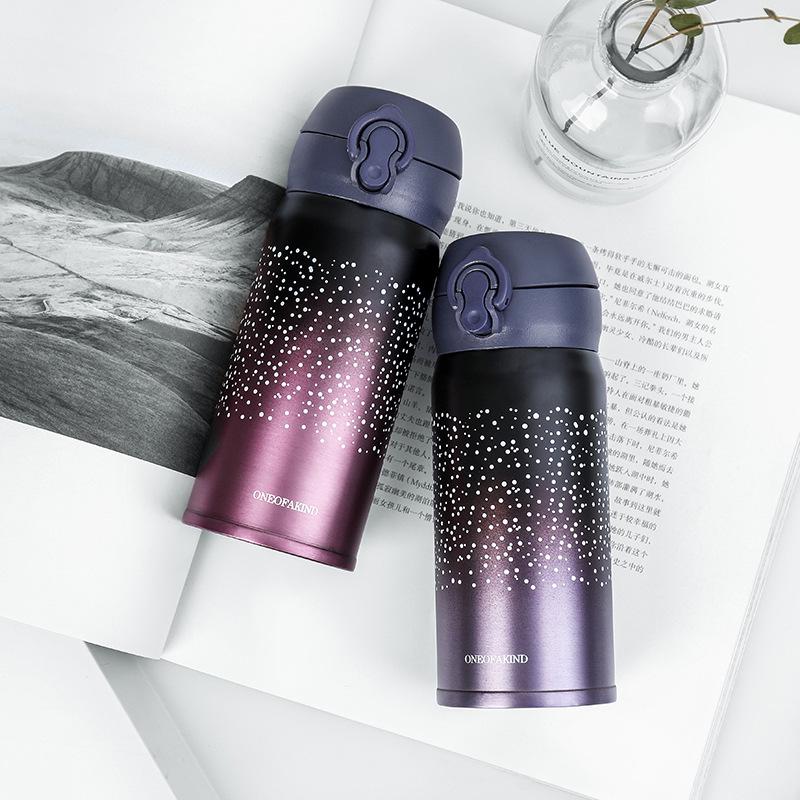 Stainless Steel Vacuum Flasks 350ml Thermos Cup Coffee Tea Milk Travel Mug Thermo Bottle Thermo Cup