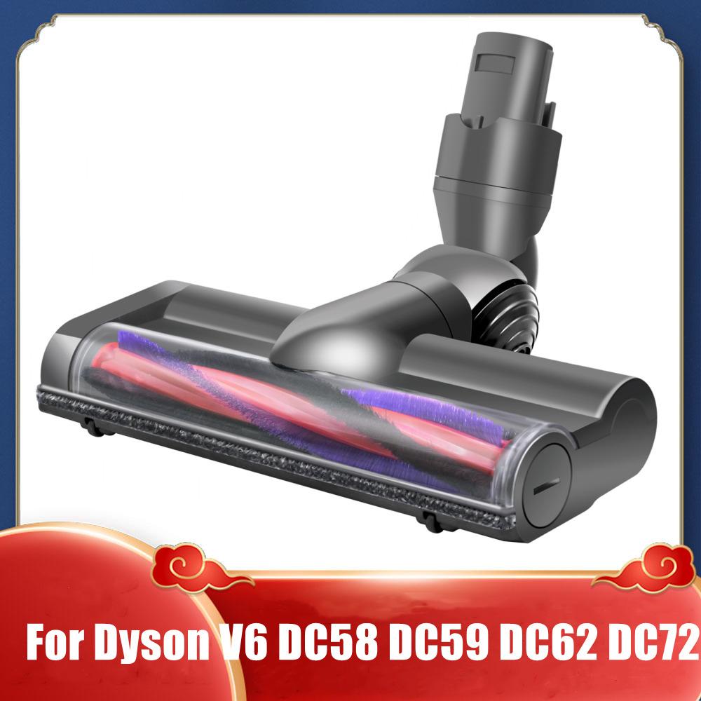 Turbine Brush for Dyson V6 DC58 DC59 DC62 DC72 Motor Brush High Torque Vacuum Cleaner Direct Drive Electric Head