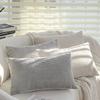 Nordic Ins Style Pillowcase Living Room Sofa Model Room Splicing Dual-use Corduroy Lumbar Cushion Pillowcase