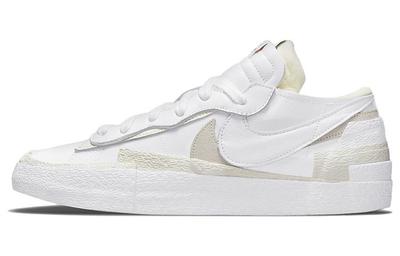 Blazer Low Sacai White Patent Leather DM6443-100
