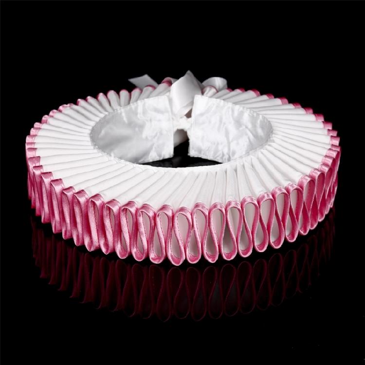 Renaissances Elizabethan Ruff Collar Neck Ruffle Victorian Colonial Dickens Neck Collar Halloween Costume Cosplay Props