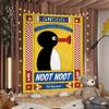Cartoon Niedlich PPingu Pinguin Bunte Wandteppich Wandbehang Böhmische Wandteppiche Mandala Wandbehang Tücher