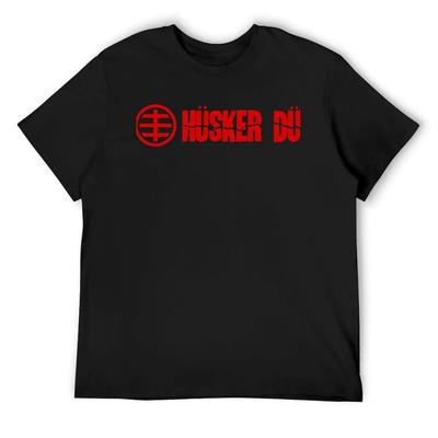 Husker Du Style Vintage T-Shirt Man T-shirt Anime Clothes Animal Prinfor Boys Oversize T-shirts Man Mens Clothing