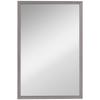 Wall Bathroom Mirror 40 X 60 Cm Wall Mounted Mirror For Living Room Bedroom Hallway Grey