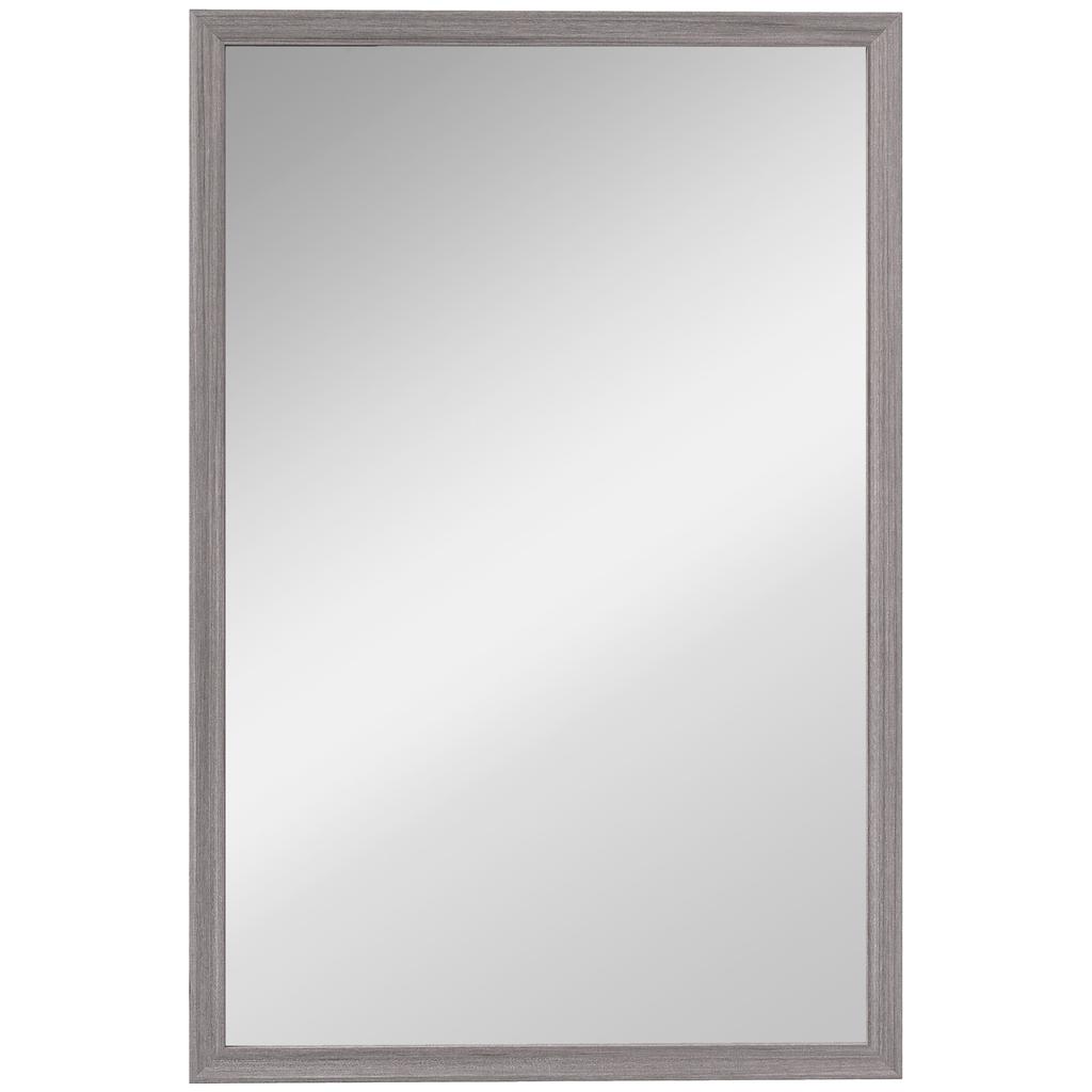 Wall Bathroom Mirror 40 X 60 Cm Wall Mounted Mirror For Living Room Bedroom Hallway Grey