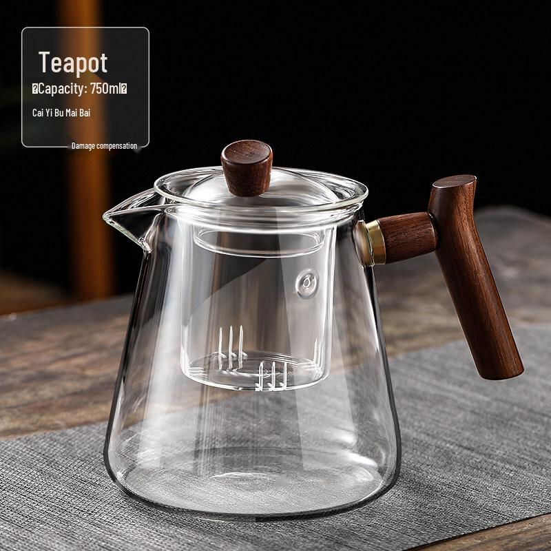 ZISIZ Glass Boiling Teapot